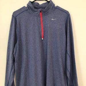 Nike Running 1/4 Zip Element L/S Top - Large